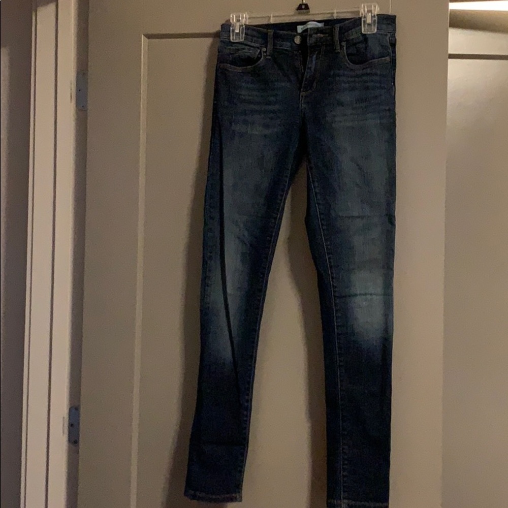 Banana Republic dark wash skinny jeans